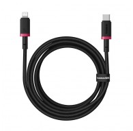Baseus Dura Type C fast charging cable for iP 20 W 2 m Black, Red