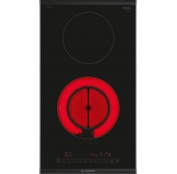 Bosch Serie 6 PKF375FP2E hob Black Built-in 30 cm Ceramic 2 zone(s)