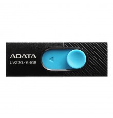 ADATA UV220 USB flash drive 64 GB USB Type-A 2.0 Black, Blue
