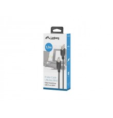 Lanberg CA-USBA-15CU-0010-BK kabel USB 1m 2.0 USB A-USB-B Black