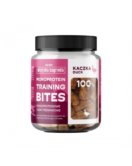 WIEJSKA ZAGRODA Monoprotein training bites Duck - dog treat - 150g