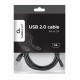 Gembird Kabel / Adapter USB cable USB 2.0 1.8 m USB A USB C Black