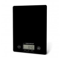 Esperanza EKS002K Electronic Kitchen Scale Black Tabletop Rectangle