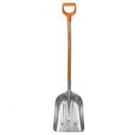 Fiskars 1001637 shovel/trowel Grain shovel Aluminium, Polypropylene (PP) Aluminium, Wood