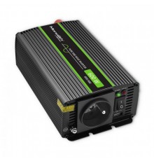 Qoltec Monolith power adapter/inverter Auto 600 W Black