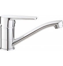 Basin mixer with swivel spout