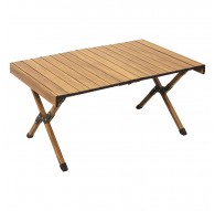 Folding camping garden table DREVO 90cm