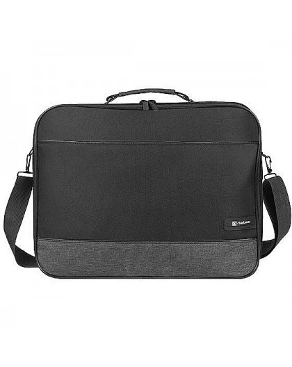 NATEC Impala 2 39.6 cm (15.6") Messenger case Black, Grey