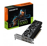 GIGABYTE GeForce RTX 5060 OC Low Profile 8G Graphics Card - 8GB GDDR7, 128bit, PCI-E 5.0, 2512 MHz Core Clock, 3 x DisplayPort, 