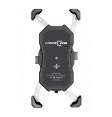 MOTORBIKE PHONE HOLDER FREEDCONN MC1W WITH INDUCTIVE CHARGER