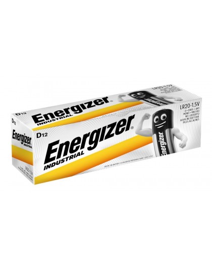 ENERGIZER BATTERIES INDUSTRIAL PRO D LR20 1.5V 12 PCS
