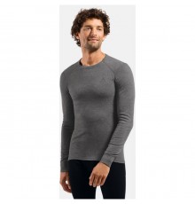 Odlo BL TOP crew neck s/s ACTIVE WARM long-sleeved thermal underwear, size S, dark grey