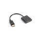 LANBERG ADAPTER DISPLAYPORT(M)-HDMI(F) 10CM