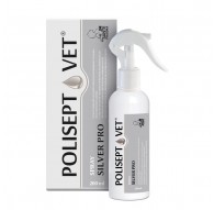 JM SANTE Polisept Vet Spray Silver Pro - wound solution for dogs and cats – 200 ml