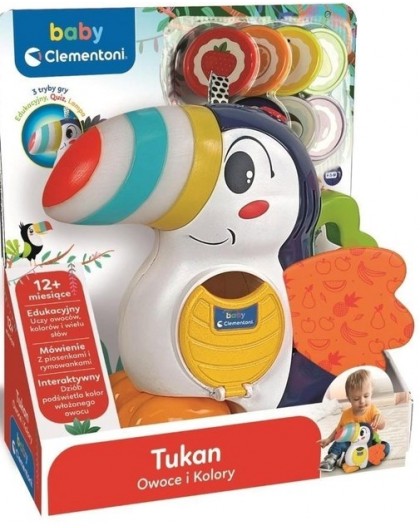 Clementoni Adrian the Toucan - Fruits and Colours