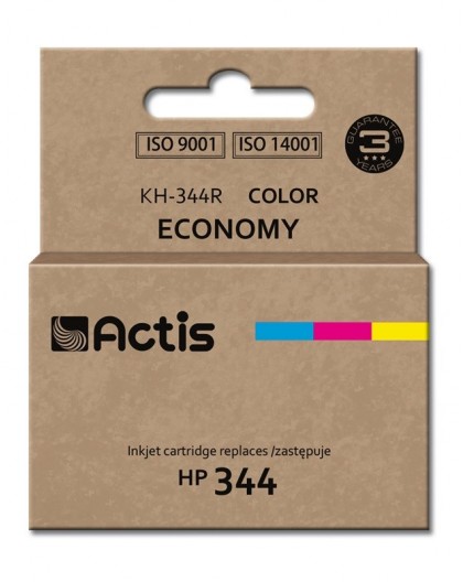 Actis KH-344R ink (replacement for HP 344 C9363EE Standard 21 ml color)
