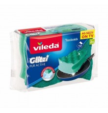 Profiled Sponge Scourer Vileda Pur Active 2 pcs.