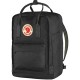 Fjällräven Kanken backpack Casual backpack Black Polyamide, Polypropylene (PP), Vinylon
