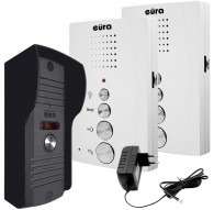 INTERCOM ''EURA'' ADP-51A3 ''DIFESA'' - 1-family, 2 home stations, intercom, white,