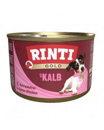 RINTI Gold Veal - wet dog food - 185g