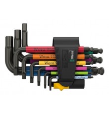 Hex key set 950/9 Hex-Plus multicolour 9 pieces