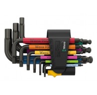 Hex key set 950/9 Hex-Plus multicolour 9 pieces