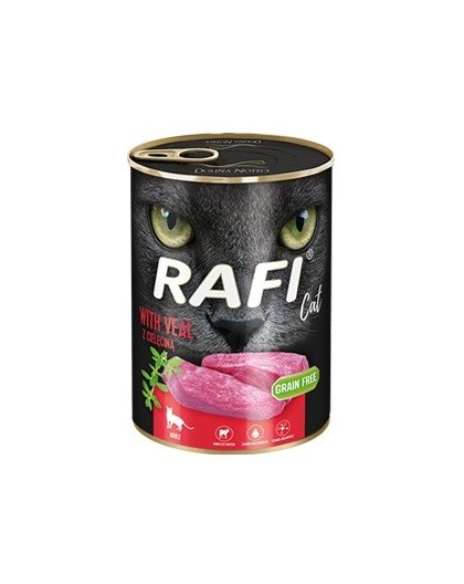 DOLINA NOTECI Rafi Cat Adult with veal - wet cat food - 400g