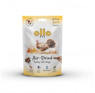 OLLO Air-Dried Turkey strips - dog treat - 80g