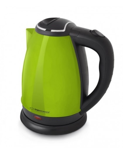 Esperanza EKK113G electric kettle 1.8 L 1800 W Black, Green