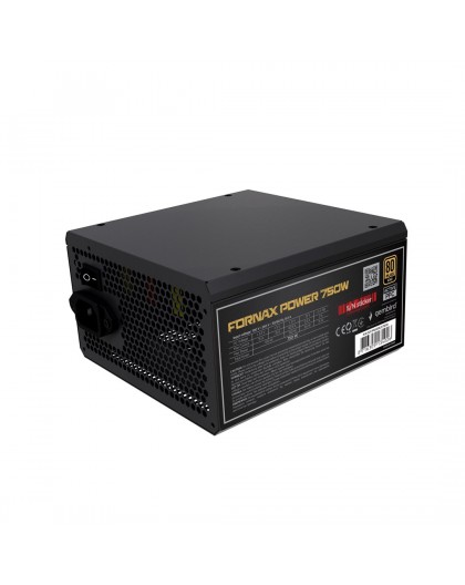 Gembird CCC-PSUBRONZE-750W Power supply unit Fornax Power 750W active PFC 12cm fan 80+Bronze color box