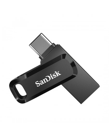 SanDisk Ultra Dual Drive USB flash drive 128 GB USB Type-A / USB Type-C 3.2 Gen 1 (3.1 Gen 1) Black, Silver