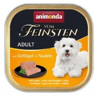 ANIMONDA Vom Feinsten Adult Poultry and pasta - wet dog food - 150g