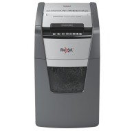 Rexel Optimum AutoFeed+ 130X paper shredder Cross shredding 55 dB 22 cm Black, Silver