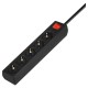 SAVIO LZ-15 Schuko Power Strip, 5 Sockets, 5 m