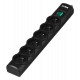 Ever OPTIMA surge protector 1.5 m (6 x UTE 10 A black) (T/LZ08-OPT015/0000)