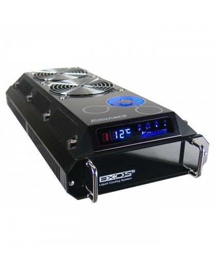 Koolance EX2-755 arvutijahutussüsteem Vedelikjahutuse komplekt 12 cm Must 1 tk