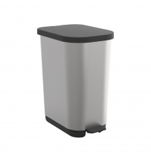 ROTHO Ribo Silver - pedal bin – 35l