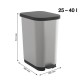 ROTHO Ribo Silver - pedal bin – 35l