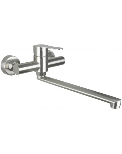 Wall-mounted kitchen faucet