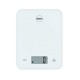 Electric kitchen scale, ARI, glass plate, white, up to 10 kg