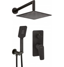 Concealed shower set