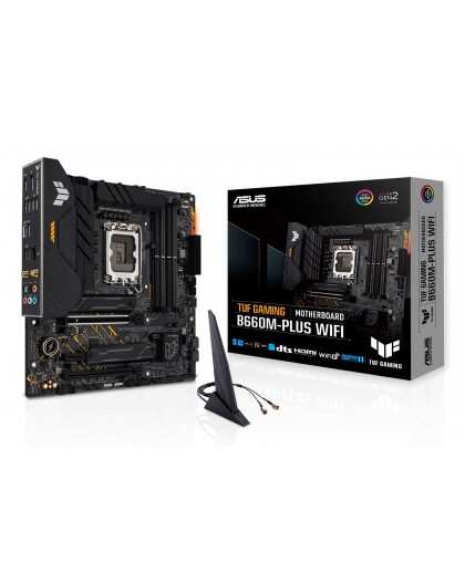 ASUS TUF GAMING B660M-PLUS WIFI Intel B660 LGA 1700 micro ATX