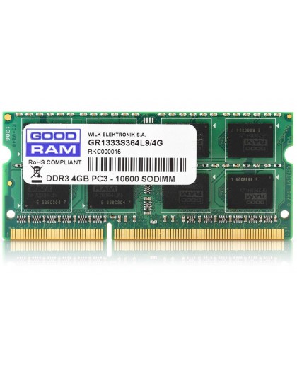 Goodram 4GB DDR3 PC3-12800 memory module 1600 MHz