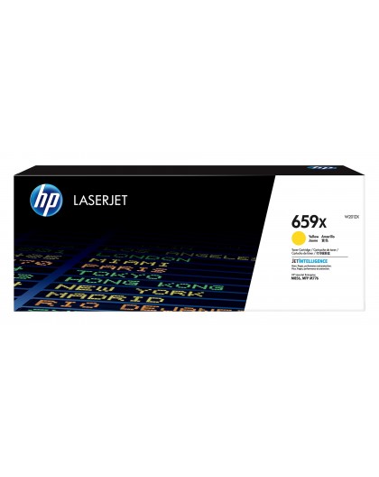 HP LaserJet 659X High Yield Yellow Original Toner Cartridge