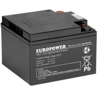 AGM EUROPOWER EPS Series Battery 12V 28Ah (Lifespan 8-12 Years)