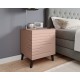 Cama bedside cabinet NOVA 44x40x52 pink matt