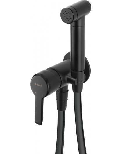 Concealed bidet mixer with bidetta shower head