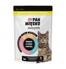 PAN MIĘSKO Urinary & Stress Control Turkey - dry cat food - 800g
