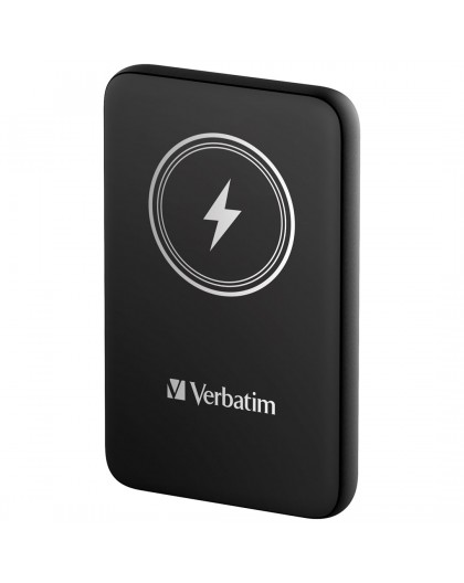 Verbatim Charge 'n' Go Magnetic Wireless Power Bank 10000mAh Black