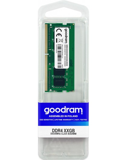 Goodram GR3200S464L22S/8G memory module 8 GB 1 x 8 GB DDR4 3200 MHz